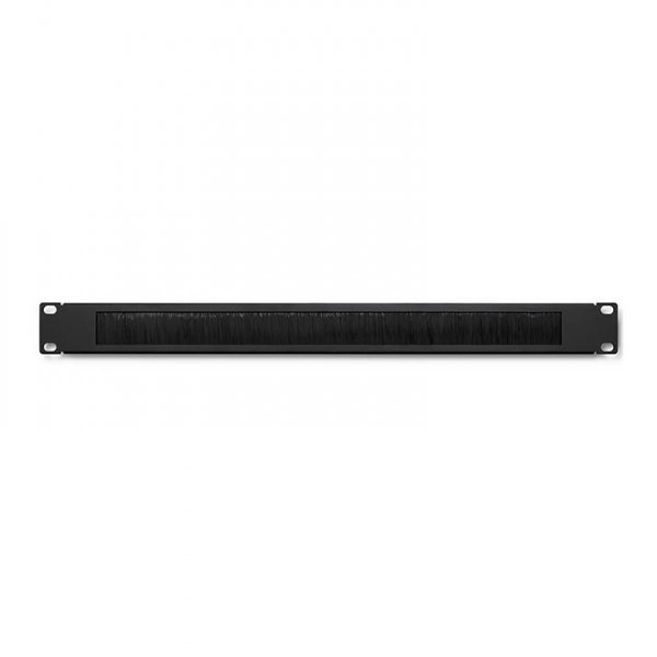 Przepust szczotkowy Qoltec do szaf RACK 19&amp;quot; | 1U