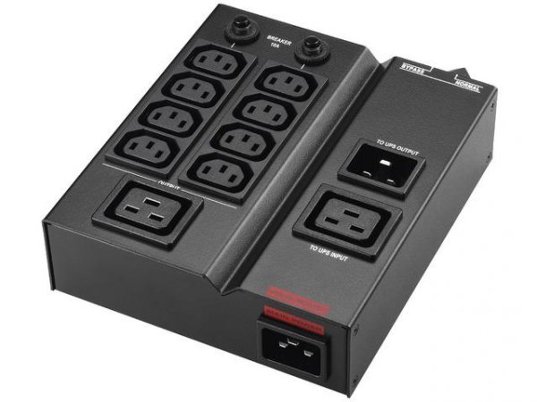 Moduł MBS (Maintenance Bypass Switch) 19&amp;quot; dla UPS Power Walker do 1-3 kVA 8x IEC C13, 1x IEC C19