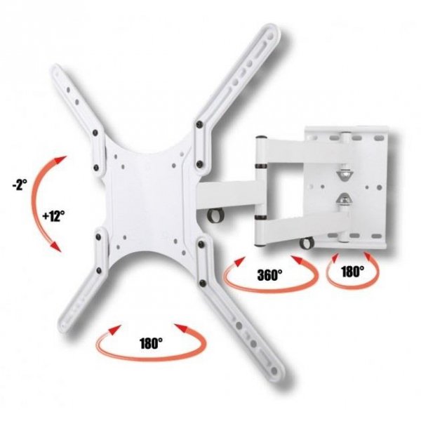Uchwyt ścienny Techly 23&amp;quot;-55&amp;quot;, 45kg obrotowy