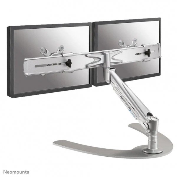 Uchwyt do ekranów Neomounts FPMA-D940DD biurkowy 10&amp;quot;-24&amp;quot; max VESA 100x100 max 7 kg Silver
