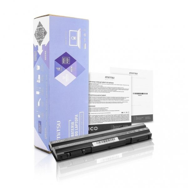 Bateria Mitsu do notebooka Dell Latitude E5420, E6420, T54FJ, 8858X, M5Y0X, X57F1 (10.8V-11.1V) (4400 mAh)