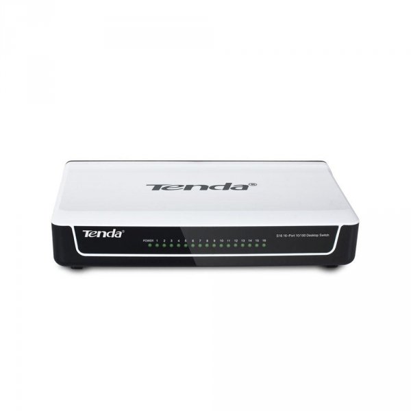 Switch niezarządzalny Tenda S16 16-port Ethernet Switch 10/100 Mb/s