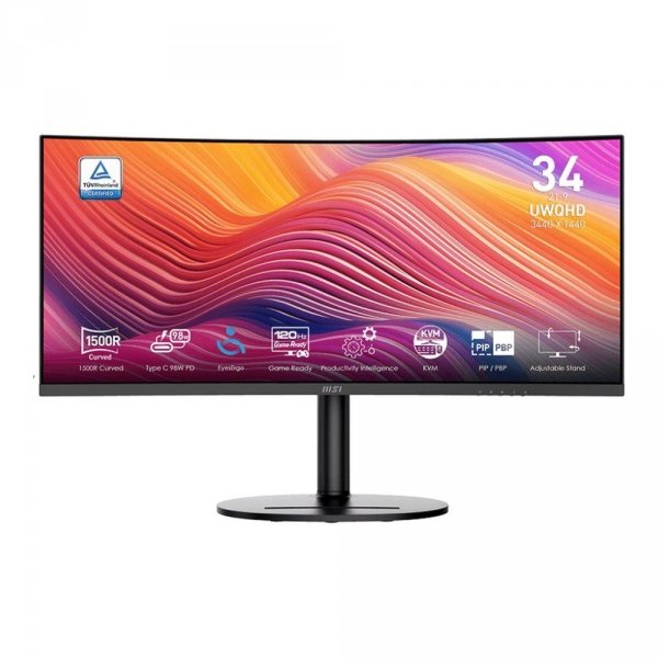 Monitor MSI 34&amp;quot; Modern MD342CQP VA UWQHD 120Hz 2xHDMI DP HUB głośniki