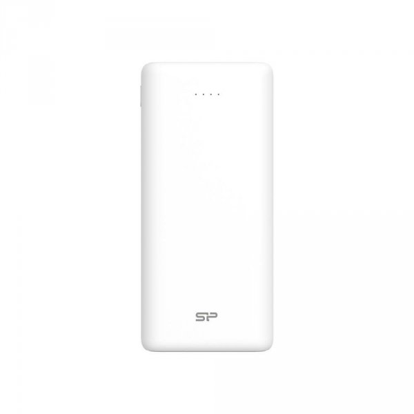 Powerbank Silicon Power Share C20QC 20000mAh 2xUSB Typ A + 1x USB Typ-C, LED biały