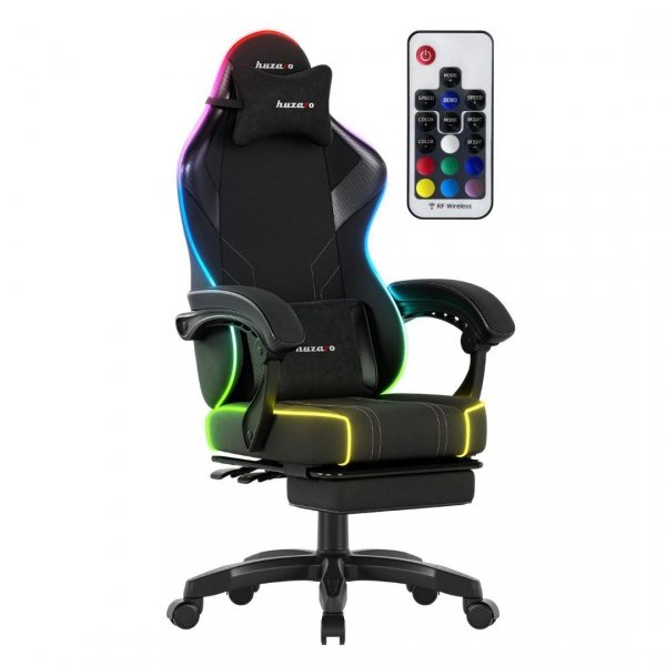 Fotel gamingowy Huzaro Force 3.7 RGB Black