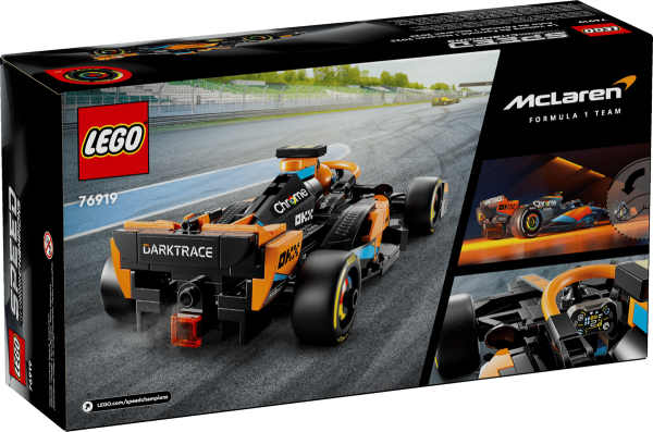 LEGO 76919 Speed Champions Samochód wyścigowy McLaren F1 wersja 2023