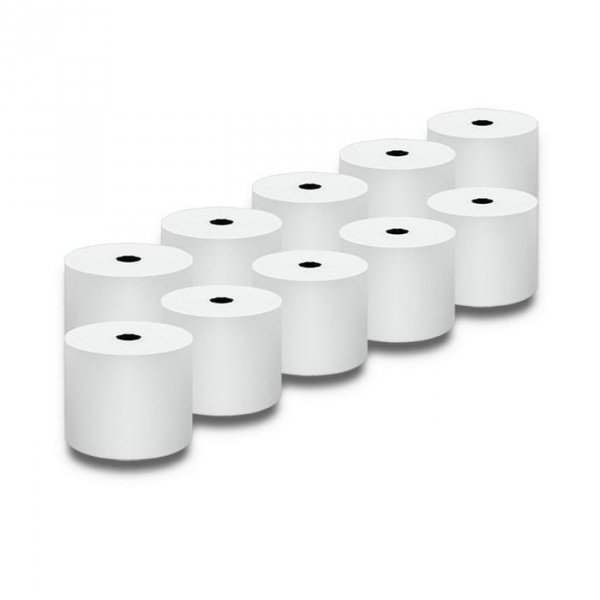 Rolka termiczna Qoltec 57x60 | 55g/m2 | 10szt. | BPA free