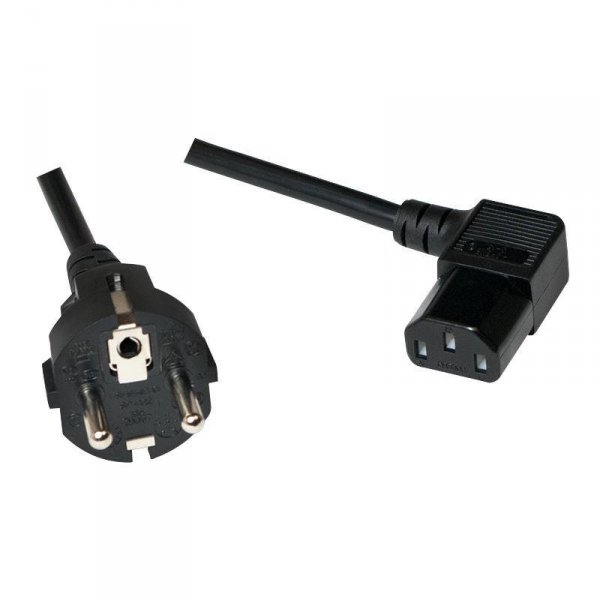 Kabel zasilający LogiLink CP119 Schuko &amp;gt; C13 czarny 5m