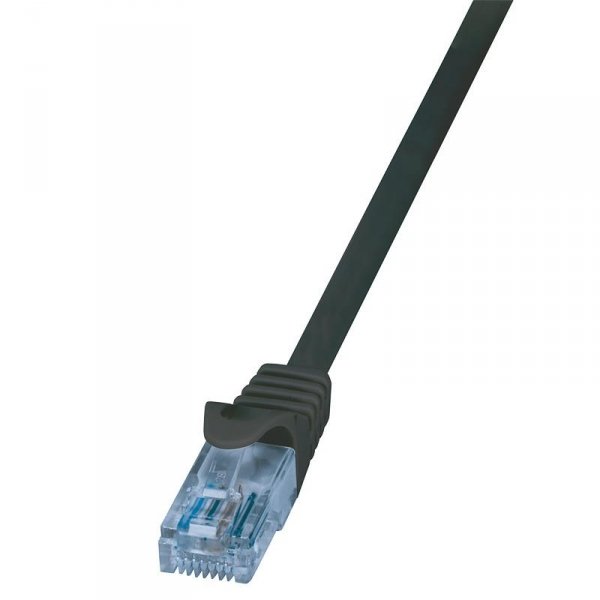Patchcord LogiLink CP3043U Cat.6A U/UTP 1,5m czarny