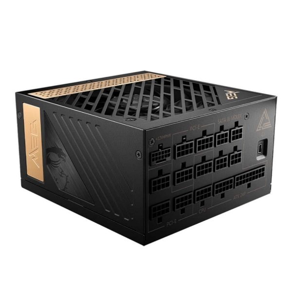 OUTLET: Zasilacz MSI MEG Ai1300P PCIE5 1300W 120mm 80plus Platinum - USZ OPAK