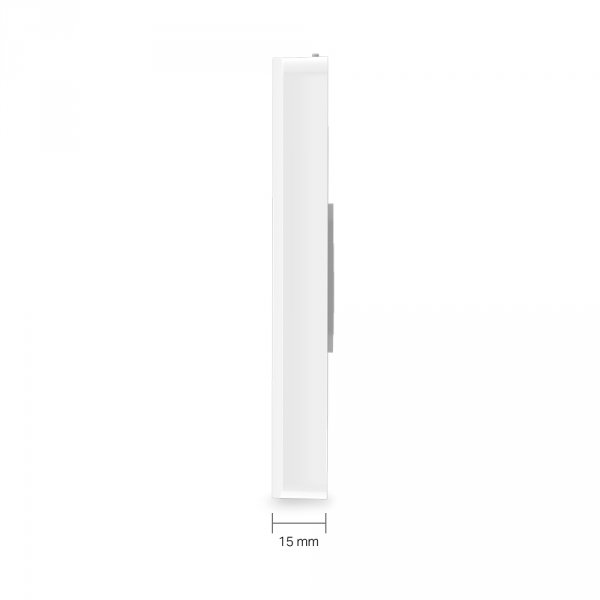Access Point TP-Link EAP615-Wall AX1800 Wi-Fi 6, 3xLAN 1GbE, PoE, Ścienny