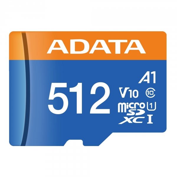 Karta pamięci ADATA microSDXC Premier 512GB UHS-I U1 V10 A1 + adapter