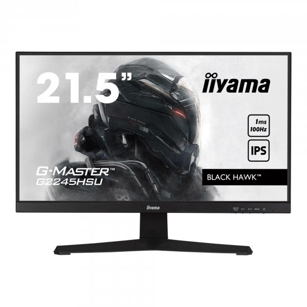 Monitor iiyama 21,5&amp;quot; G-Master G2245HSU-B2 Black Hawk IPS FHD 100Hz HDMI DP HUB głośniki
