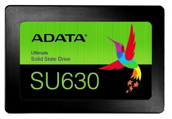Dysk SSD ADATA Ultimate SU630 240GB 2,5&amp;quot; SATA3 (520/450 MB/s) 7mm, 3D QLC / Black Retail