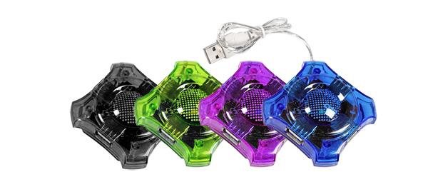 Hub USB 2.0 Esperanza 4 porty &amp;quot;Star&amp;quot; czarny