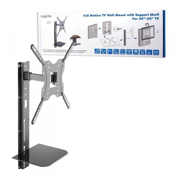 Uchwyt ścienny LogiLink BP0048 do telewizora LCD/LED VESA 400x400, 32-55&amp;quot;