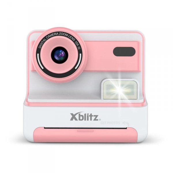 Aparat natychmiastowy dla dzieci Xblitz Flash Pink z drukarką termiczną