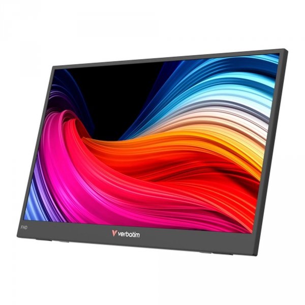 Monitor przenośny Verbatim Portable Monitor LIGHT 15,6&amp;quot; IPS FHD Mini HDMI 2xUSB-C głośniki