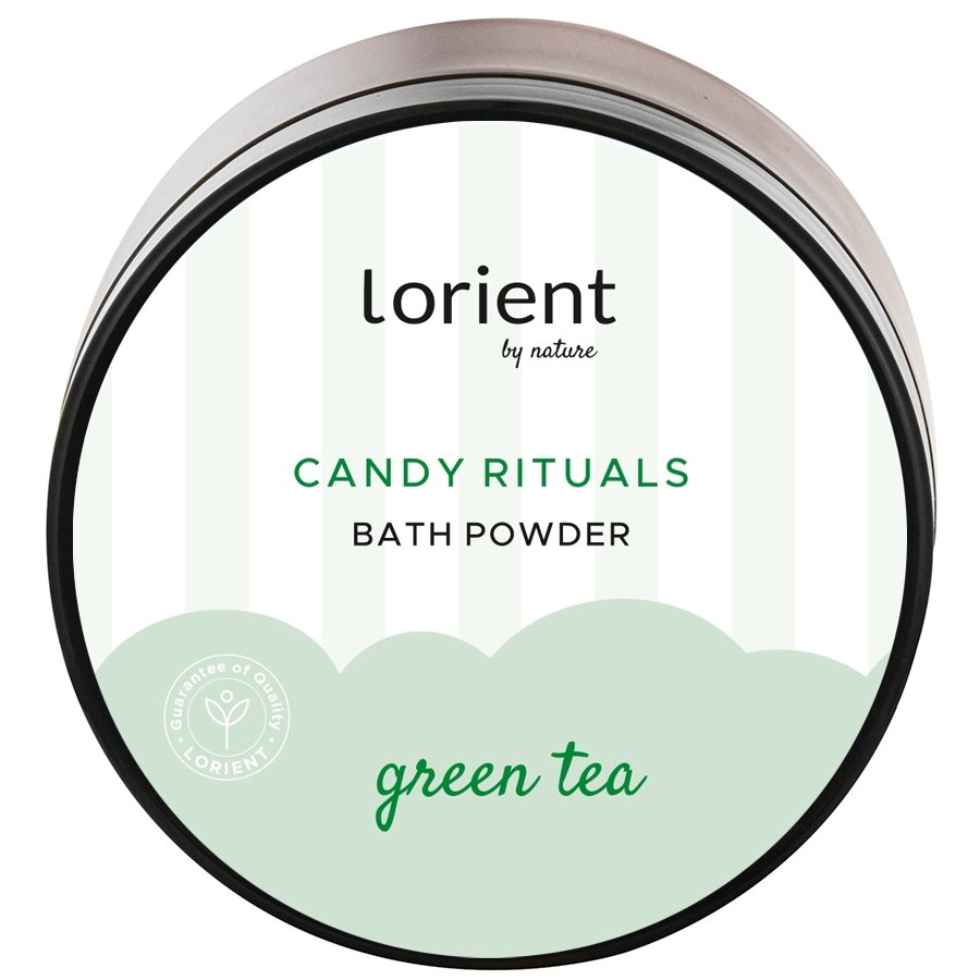Candy Rituals green tea bath powder