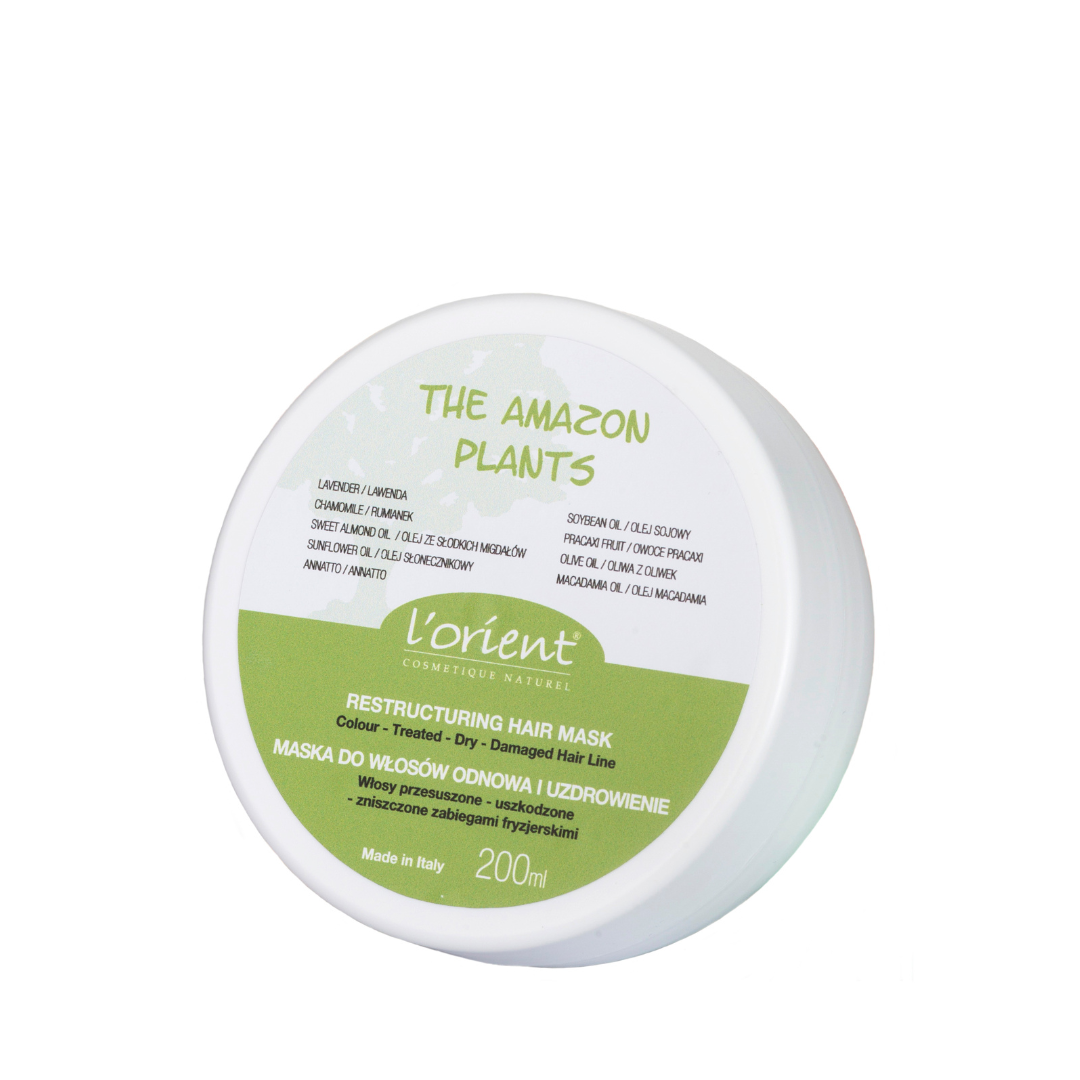 Restructuring hair mask-colour, treated, dry, damaged hair line