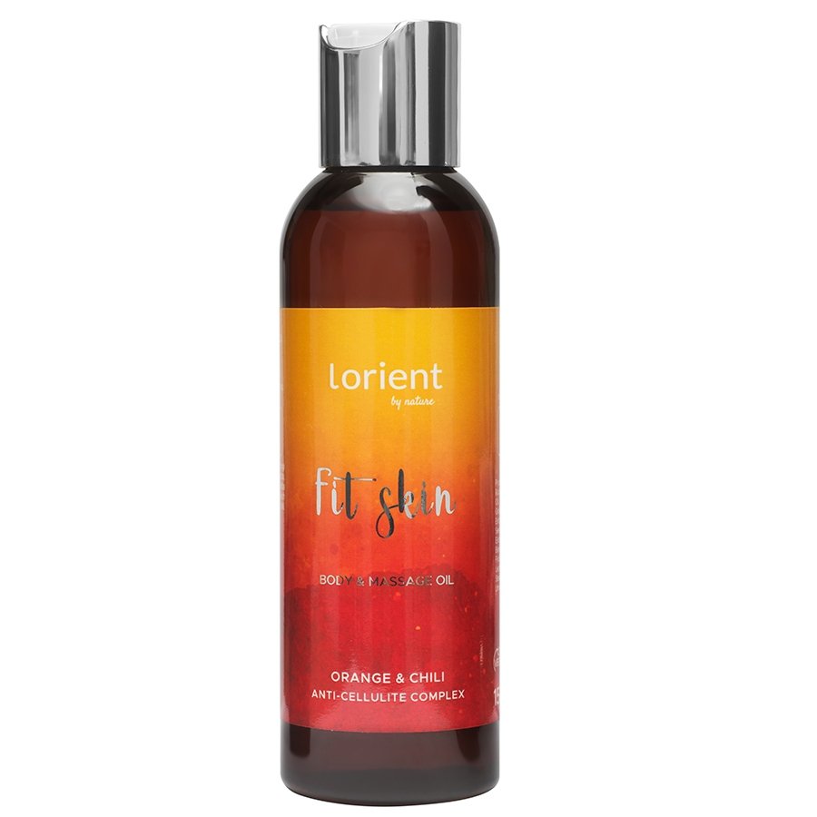 Fit skin body and massage oil spicy orange scent