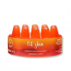 Fit skin mydło masujące z gąbką loofah i wypustkami