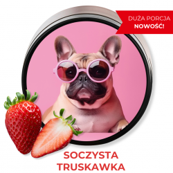 SOCZYSTA TRUSKAWKA Balsam z masłem shea 200g
