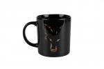 CCW024 FOX KUBEK BLACK & CAMO HEAD CERAMIC MUG