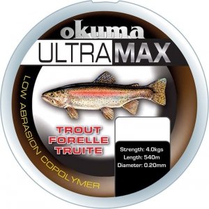ŻYŁKA Okuma Ultramax 2oz Trout  4kg/0.20mm 1535m
