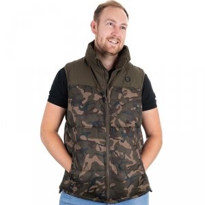 CFX031 BEZRĘKAWNIK FOX CAMO/KHAKI RS GILET S