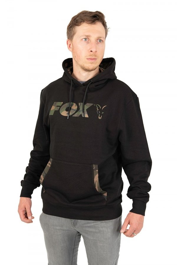 CFX130 FOX LW BLACK/CAMO PRINT PULLOVER L