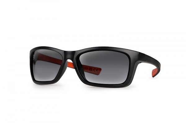 CSN049 FOX Collection Wraps Black/Orange - Grey Lens