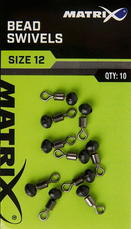 GAC376 Matrix Krętliki Bead Swivels size 12 
