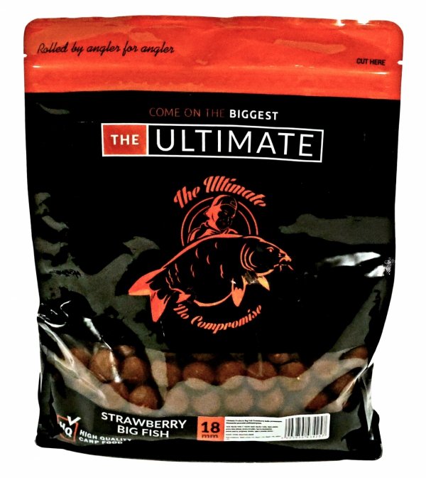 THE ULTIMATE Kulki zanętowe Strawberry Big Fish 20 mm