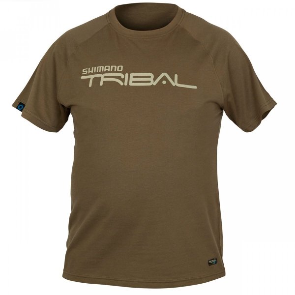 SHIMANO T-Shirt Tribal Tactical Wear Tan L