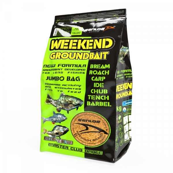 GENLOG Zanęta Weekend Wody KARP LIN KARAŚ 5 kg
