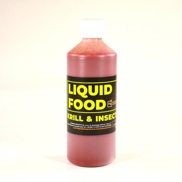 THE ULTIMATE Top Range Liquid Food KRILL &amp; INSECT 500ml