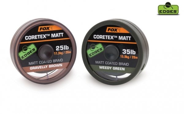 CAC430 FOX EDGES™ CORETEX™ MATT WEENDY GREEN 20lb