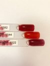 Cuccio manicure tytanowy - 5544 DIP SYSTEM PUDER Red Orange Undertones 15 G