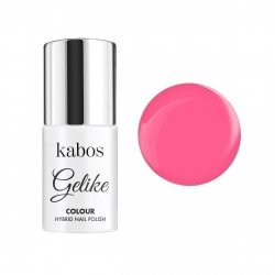 KABOS Gelike neon - Pink Alert 5ml - delikatny lakier hybrydowy