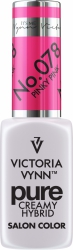 078 Pinky Pink - kremowy lakier hybrydowy Victoria Vynn PURE (8ml)