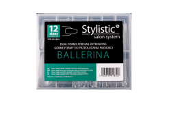 STYLISTIC salon system Górne Formy Silikonowe 120 szt BALLERINA