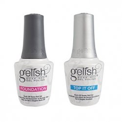 Gelish Base i Top - baza i top do hybrydy (2x15ml) -Gelish Duo