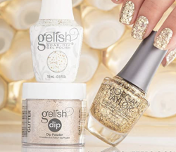 Puder Gelish Acrylic Drip Powder 23g - Editor's Picks Collection - All That Glitters  Is Gold