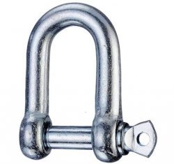 Szakla podłużna 5mm ocynk - 10 szt