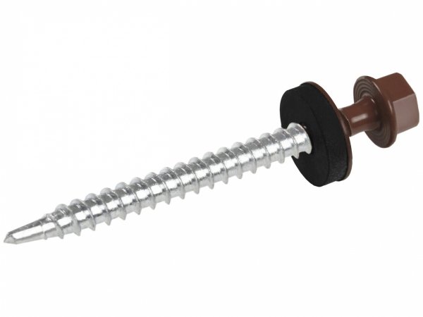 Wkręty farmerskie 4,8x55  op 250szt RAL 8017