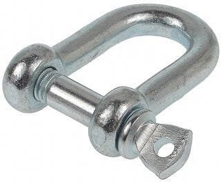 Szakla podłużna 6mm ocynk - 10 szt