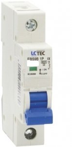 LC-TEC WYŁĄCZNIK NADPRĄDOWY 1P C63 6kA 490426