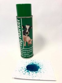Spray do znakowania zwierząt, TopMarker 500ml, zielony 