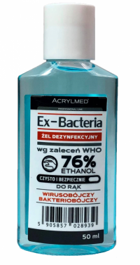Żel do dezynfekcji rąk, konwalia, 50ml 